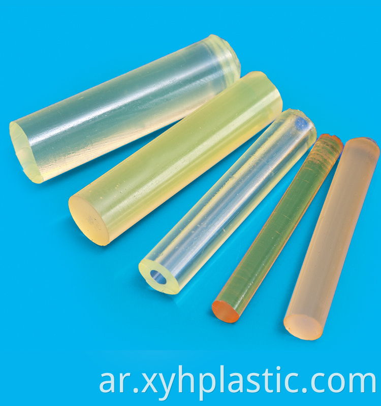 Yellow Transparent PU Rod